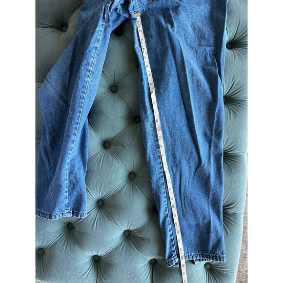 Vintage 80s 90s Congo Trader high waist elastic mom jeans sz 14 - made in USA - Picture 6 of 10